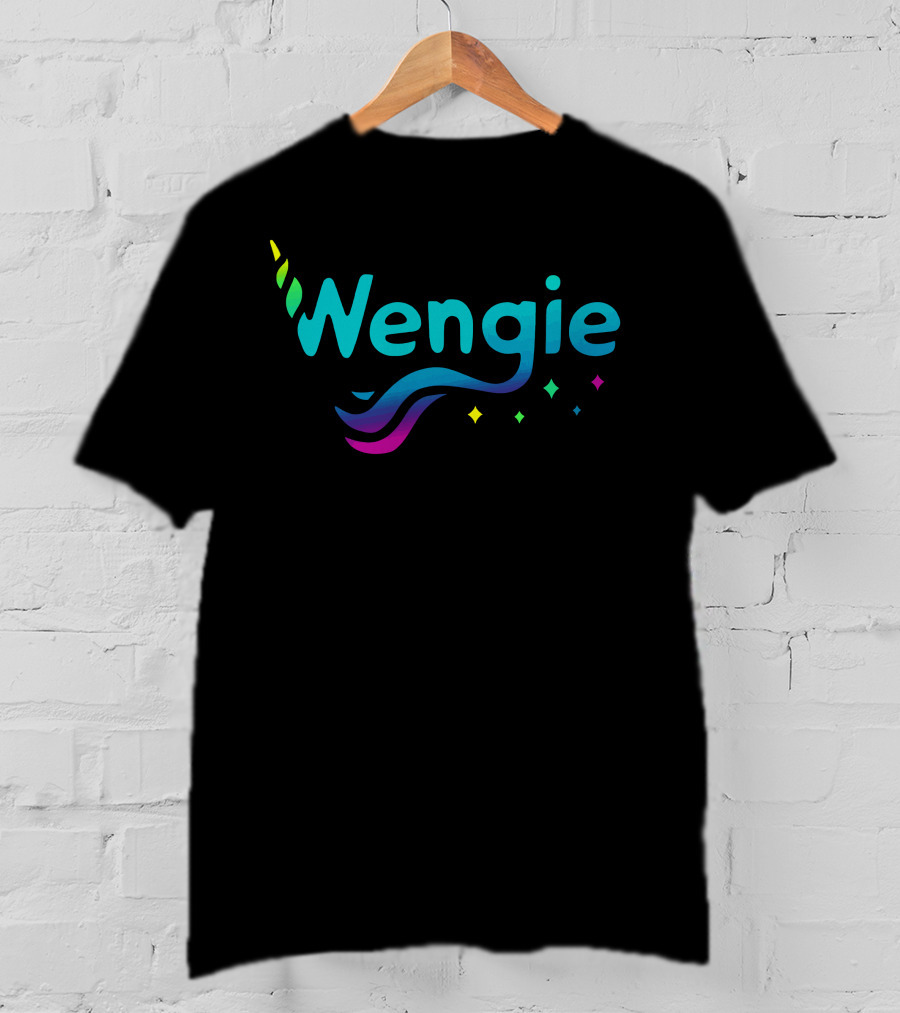 Wengie Unicorn Rainbow Aesthetic Fashionable Adolescent Children T-Shirt