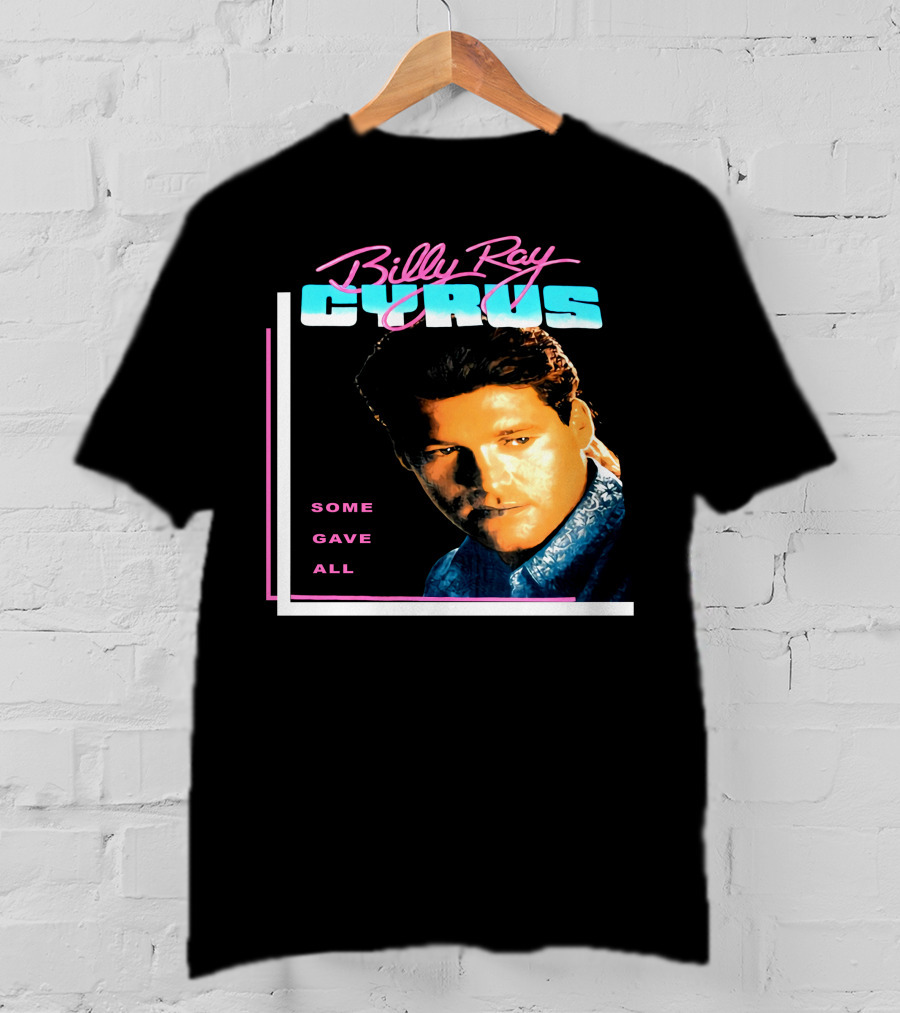 Billy Ray Cyrus Some Gave All 1992 T-Shirt