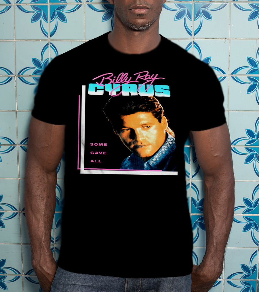 Billy Ray Cyrus Some Gave All 1992 T-Shirt