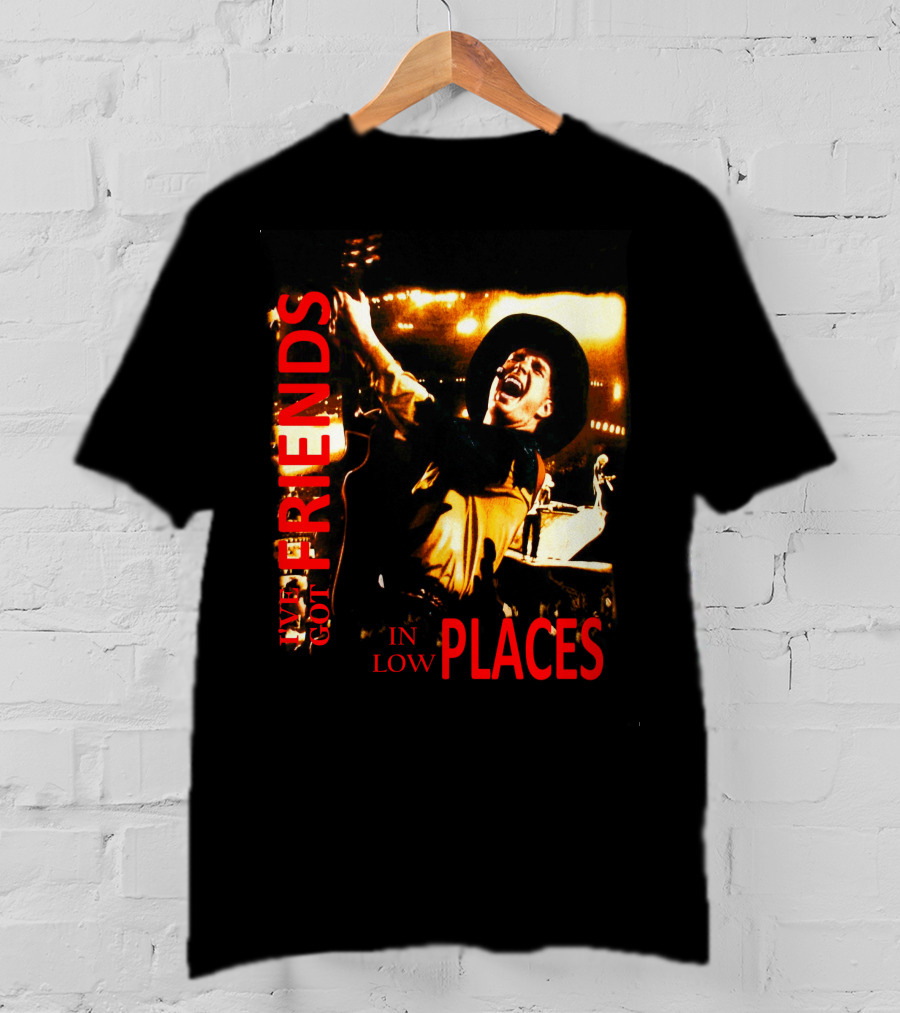 1996 Garth Brooks I've Got Friends In Low Places T-Shirt