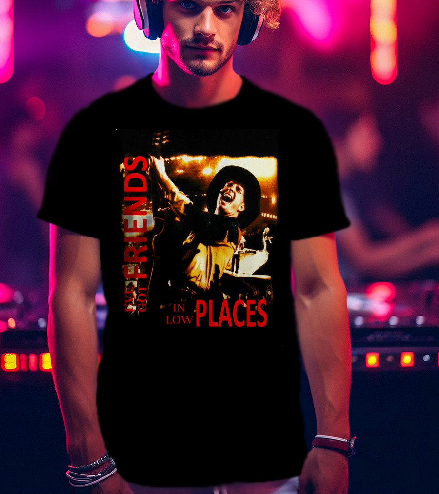 1996 Garth Brooks I've Got Friends In Low Places T-Shirt