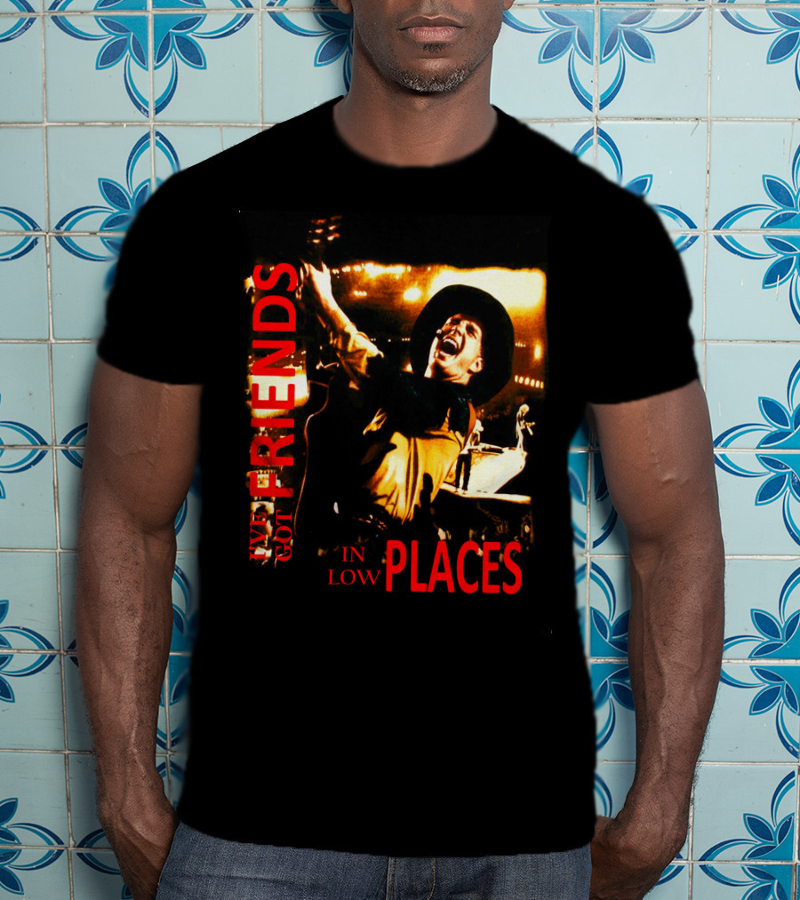 1996 Garth Brooks I've Got Friends In Low Places T-Shirt