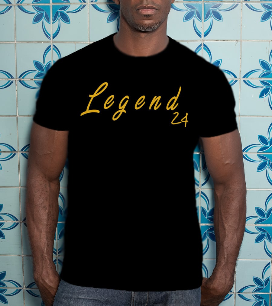Legend 24 Rest In Peace Basketball Legend T-Shirt