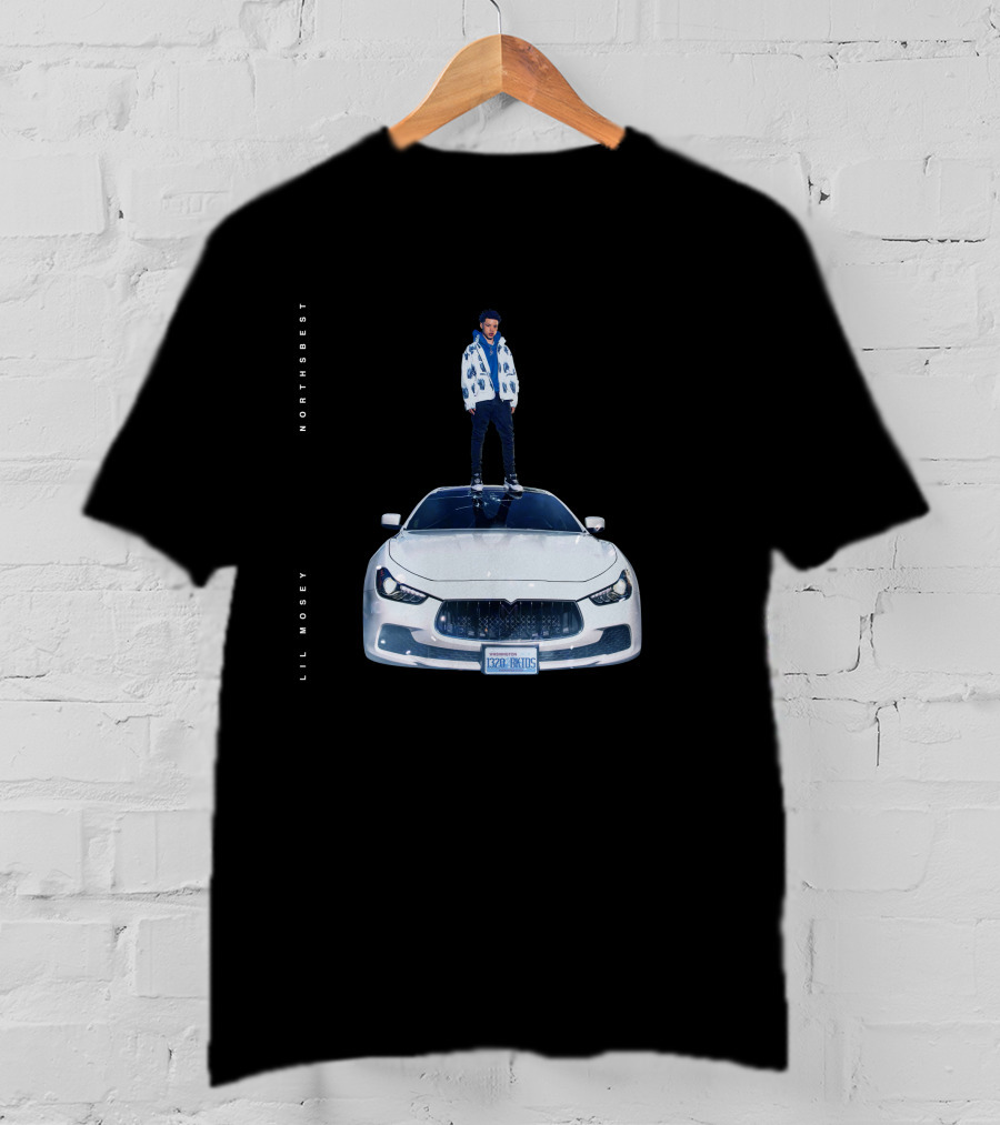 Lil Mosey Northsbest Adult Teen Mans Soft Cotton Leisure Music Summer Car T-Shirt