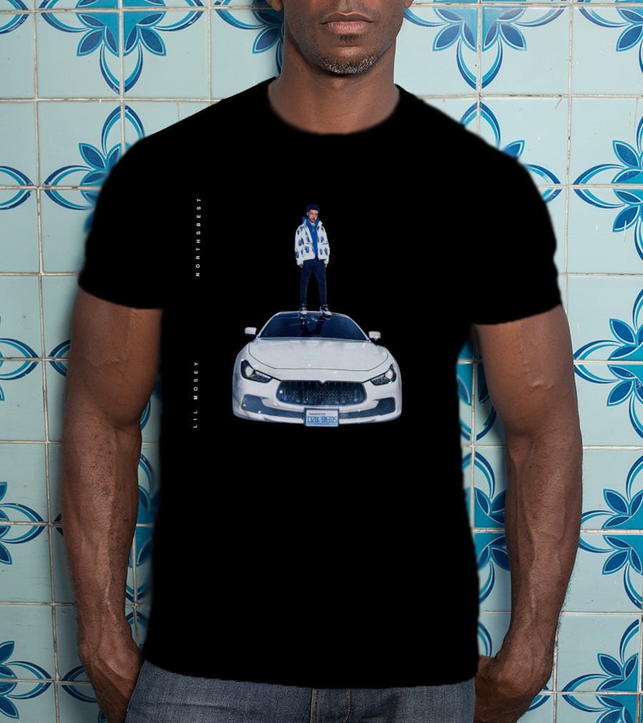 Lil Mosey Northsbest Adult Teen Mans Soft Cotton Leisure Music Summer Car T-Shirt