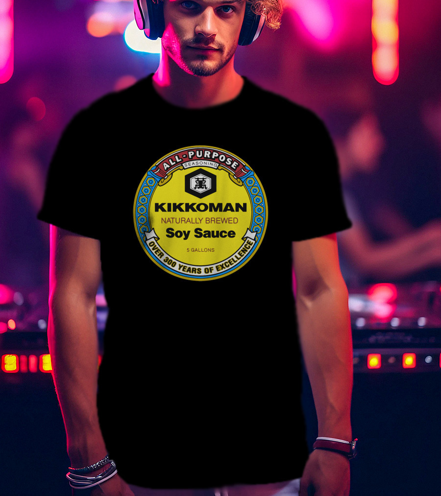 All Purpose Kikkoman Naturally Brewed Soy Sauce Over 300 Years Of Excellence T-Shirt