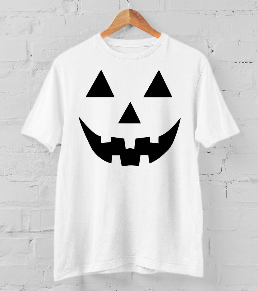Jack O Lantern Face Pumpkin Halloween Scary Holiday T-Shirt
