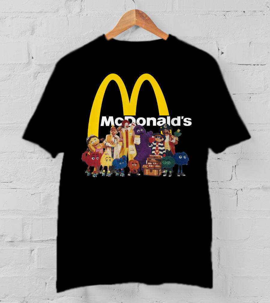 McDonald's Classic Characters Friends Group T-Shirt