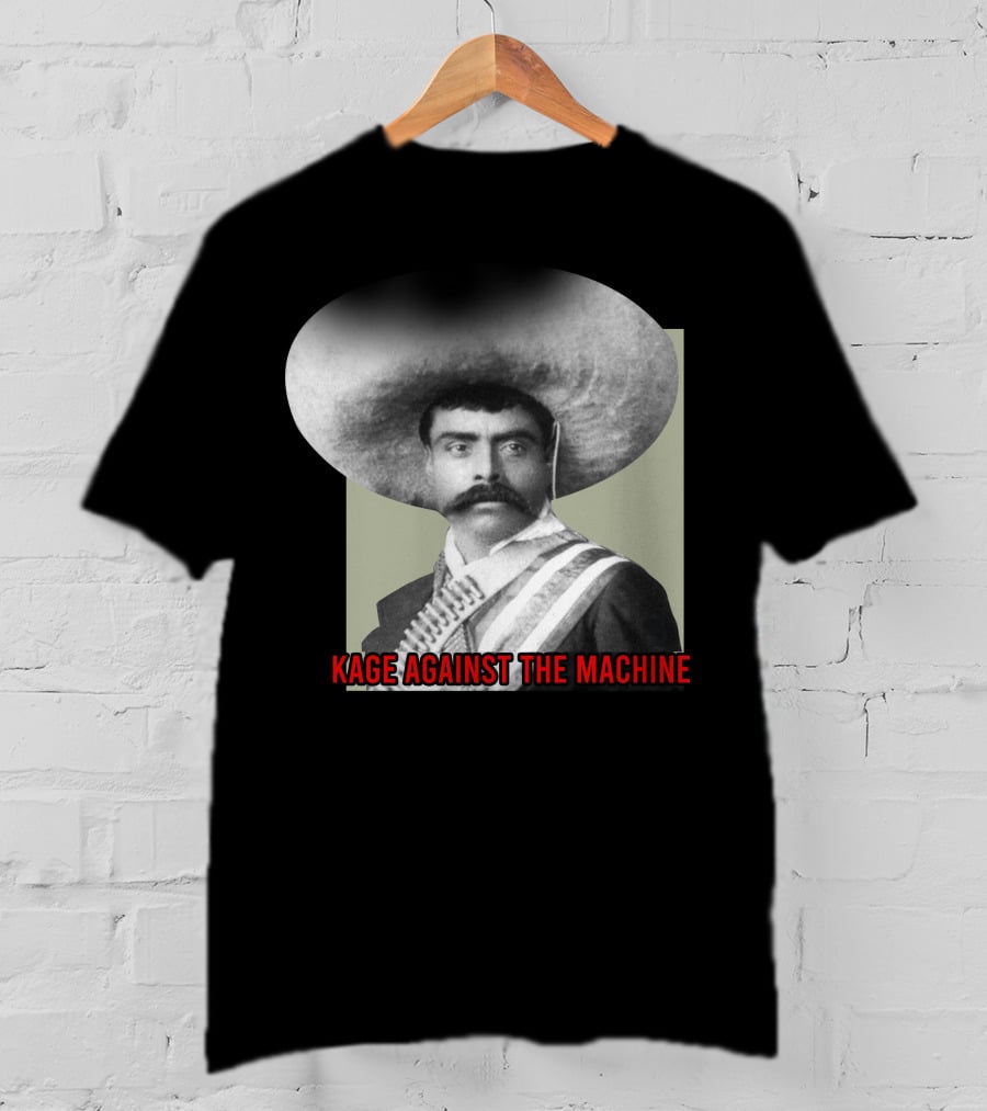 Kage Against The Machine Emiliano Zapata Giant Concert T-Shirt