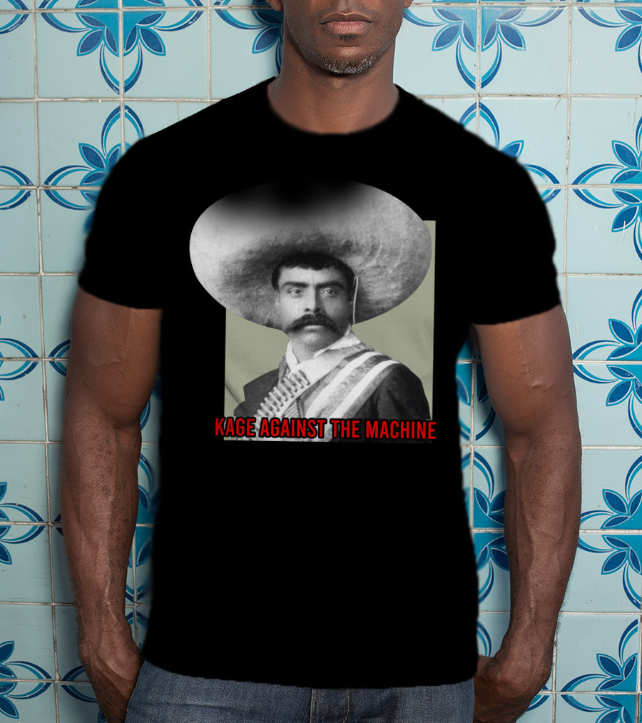 Kage Against The Machine Emiliano Zapata Giant Concert T-Shirt
