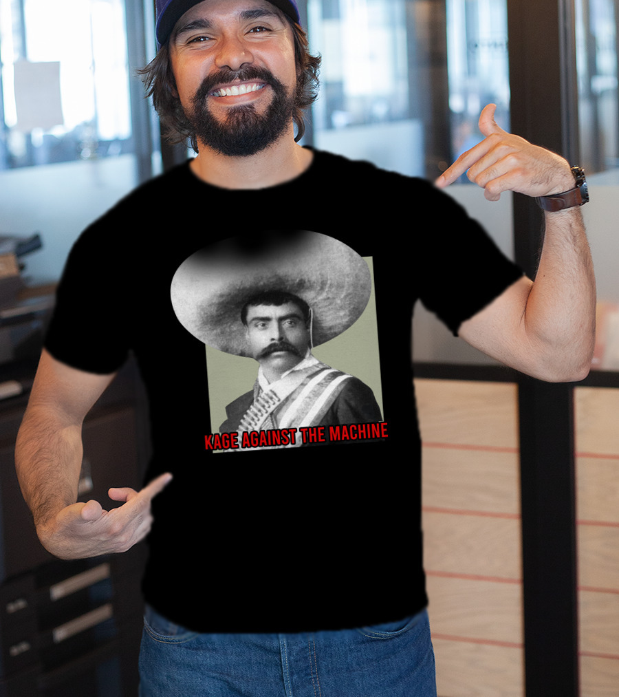 Kage Against The Machine Emiliano Zapata Giant Concert T-Shirt