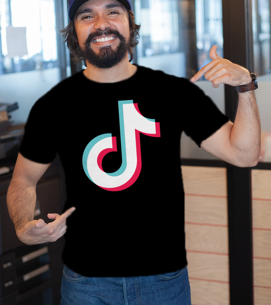 TikTok Music Note Artist T-Shirt