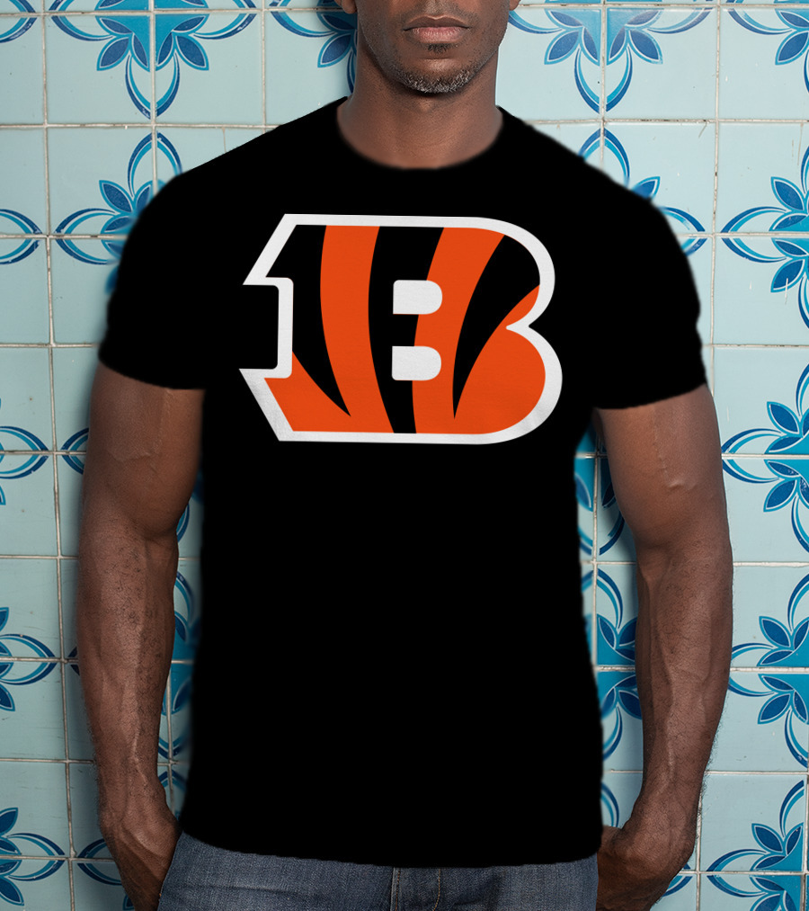 Cincinnati Bengals NFL Football Team Logo Tigers T-Shirt