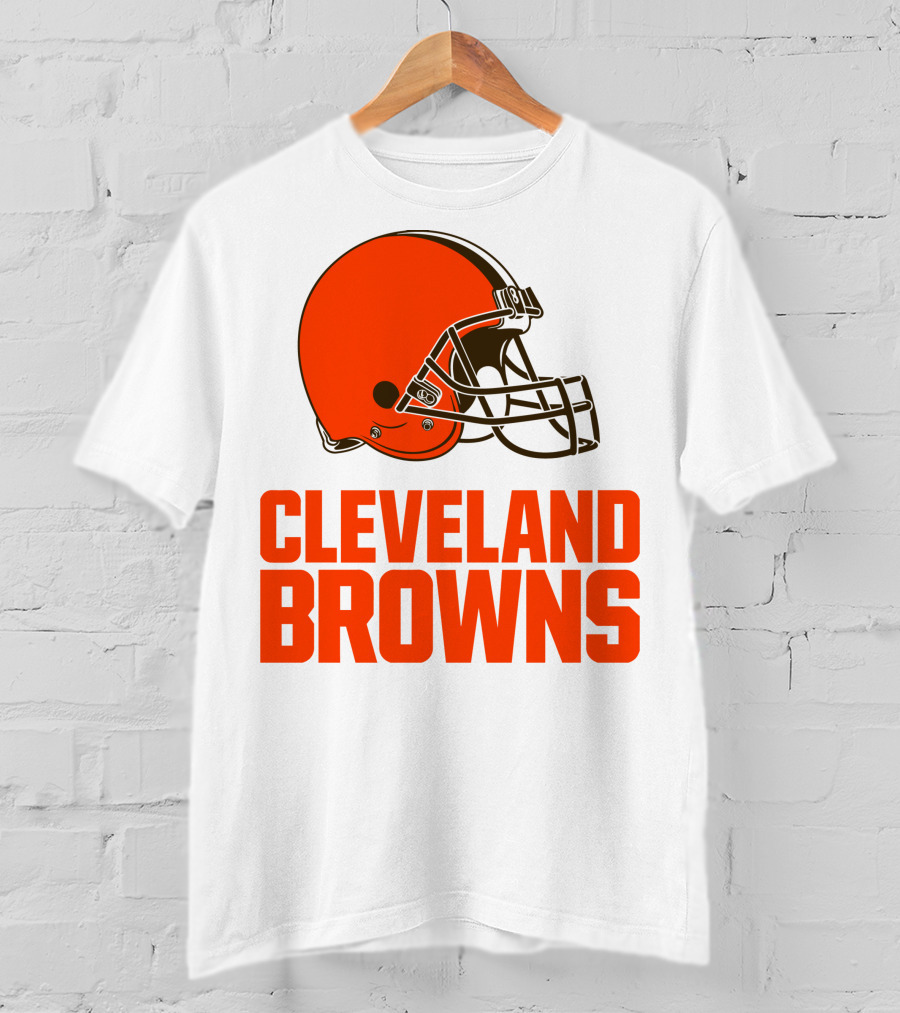 Cleveland Browns Football Team Helmet T-Shirt