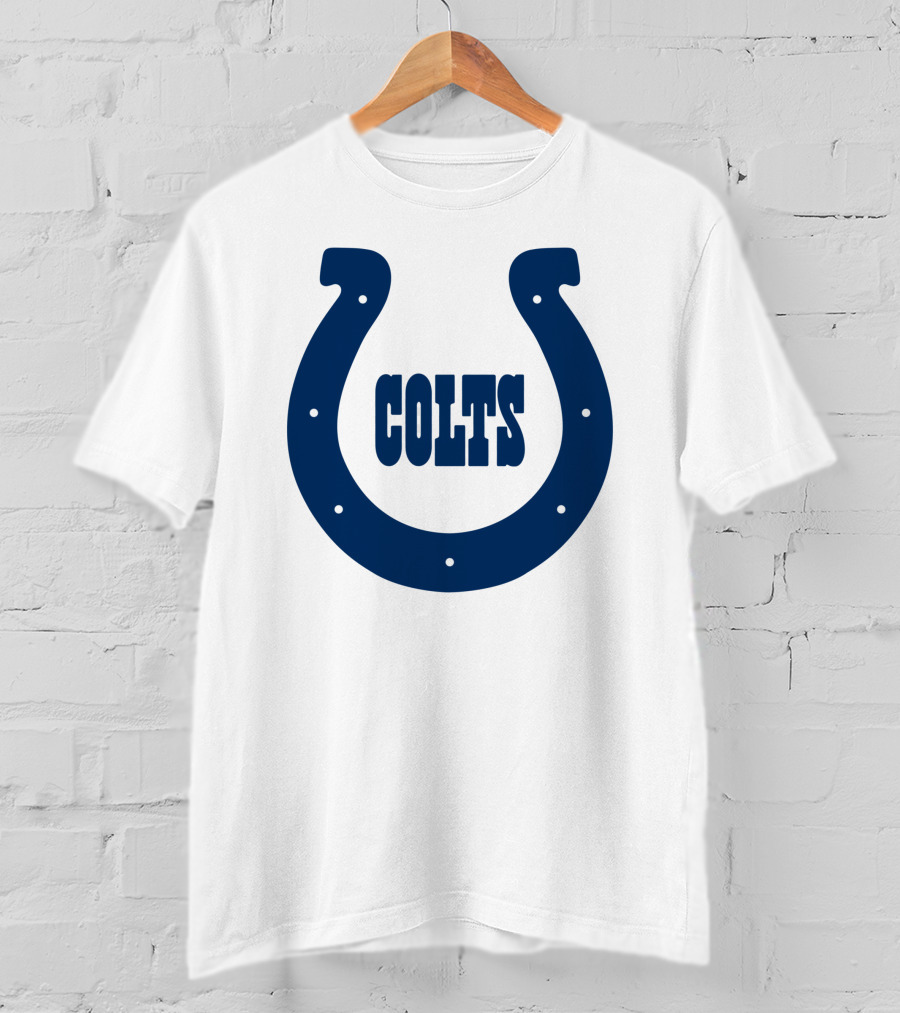 Indianapolis Colts Colts Horseshoe Logo Football Team T-Shirt