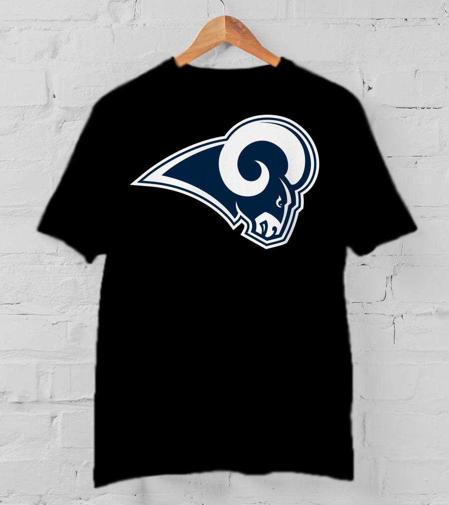 Los Angeles Rams Football Team Logo Sports T-Shirt
