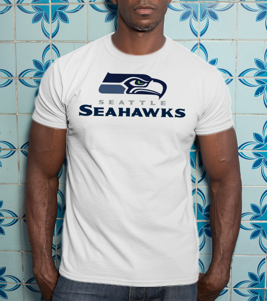 Seattle Seahawks Football Team Logo For Fans T-Shirt