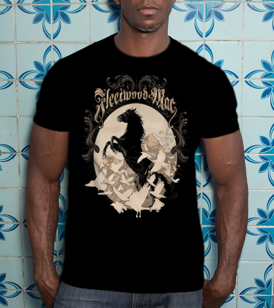 Fleetwood Mac Horse Lover Pet Present Awesome T-Shirt