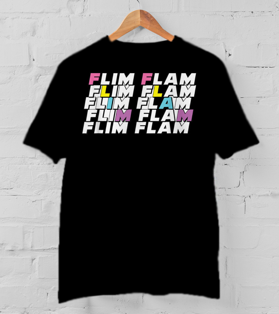 FLIM FLAM Stacked T-Shirt