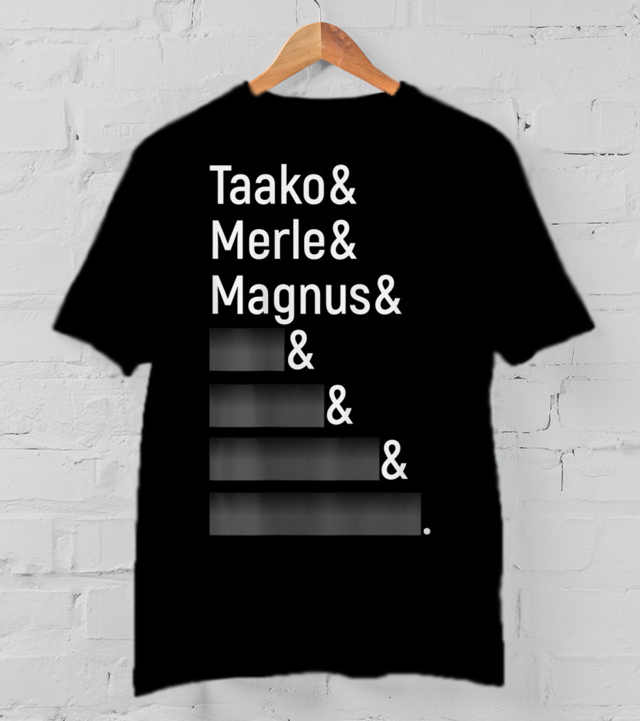 Taako Merle Magnus Others Ampersand List T-Shirt