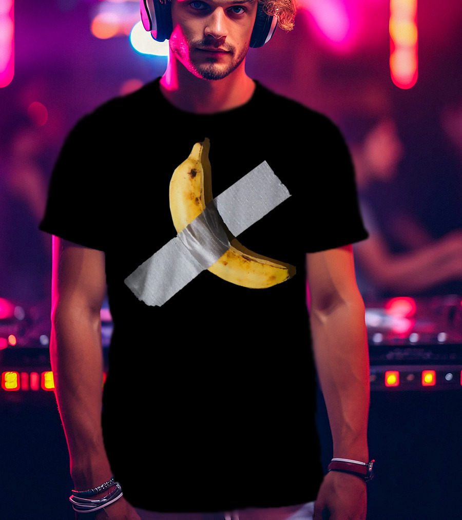 The Banana Duct Tape Crossover Joke T-Shirt