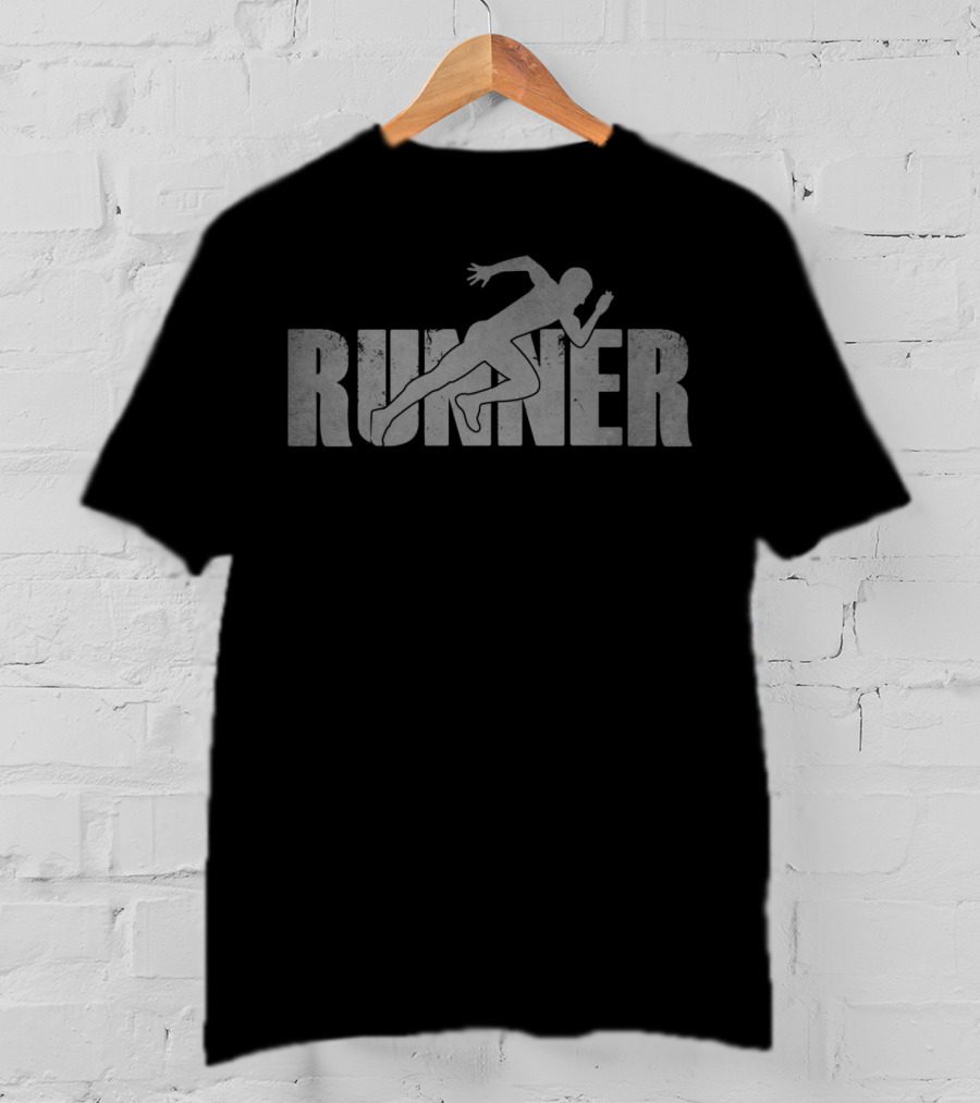 Runner Track Amp Field Cross Country Running Athlete T-Shirt