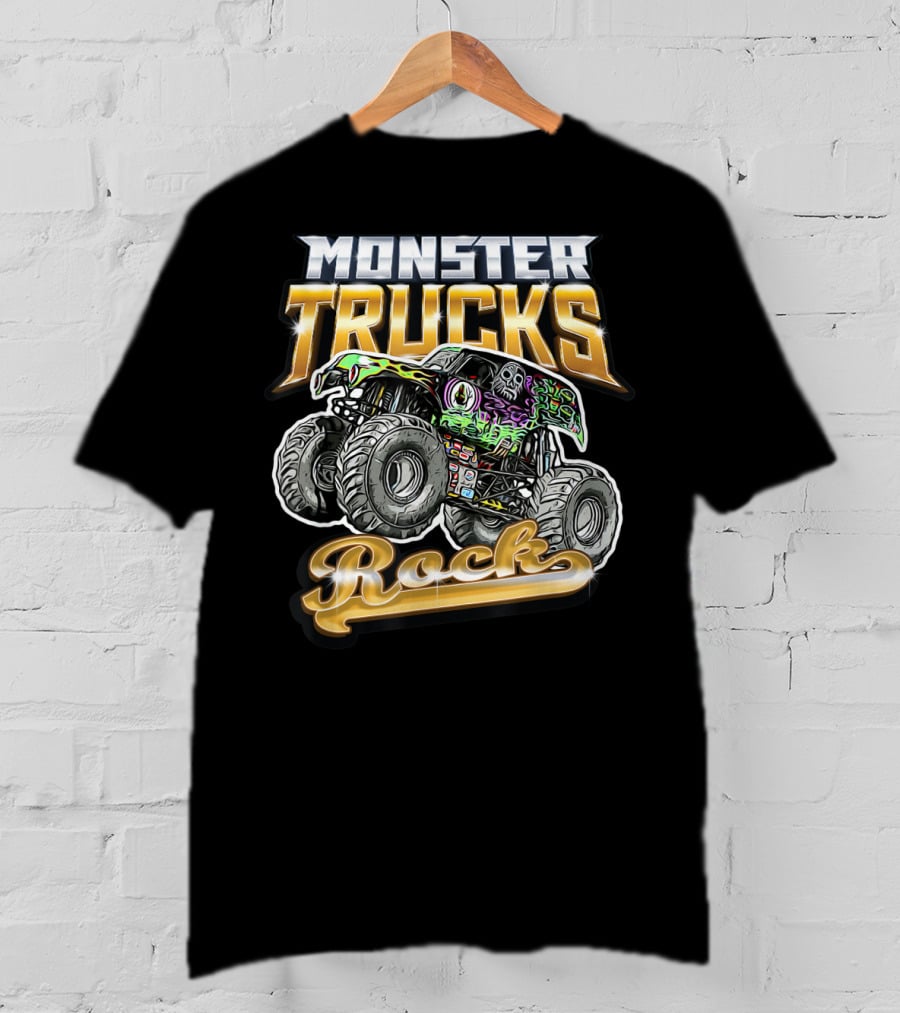 Monster Trucks Rock T-Shirt
