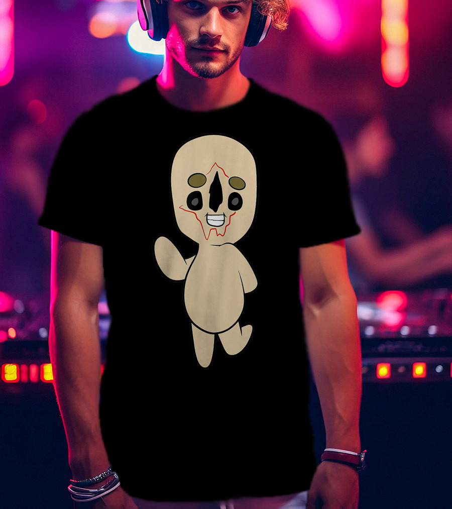 SCP 173 Secure Contain Protect Monster Peanut Cute Cartoon Character T-Shirt
