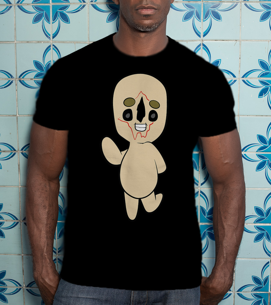 SCP 173 Secure Contain Protect Monster Peanut Cute Cartoon Character T-Shirt