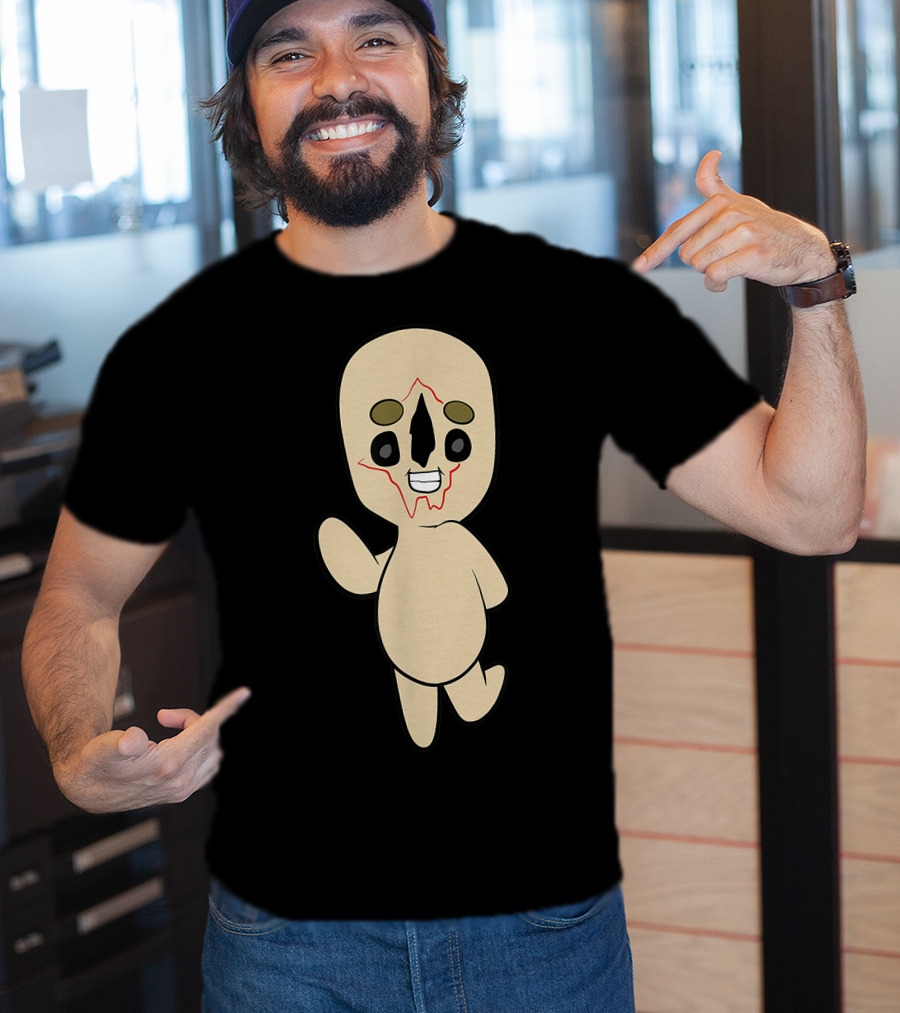 SCP 173 Secure Contain Protect Monster Peanut Cute Cartoon Character T-Shirt