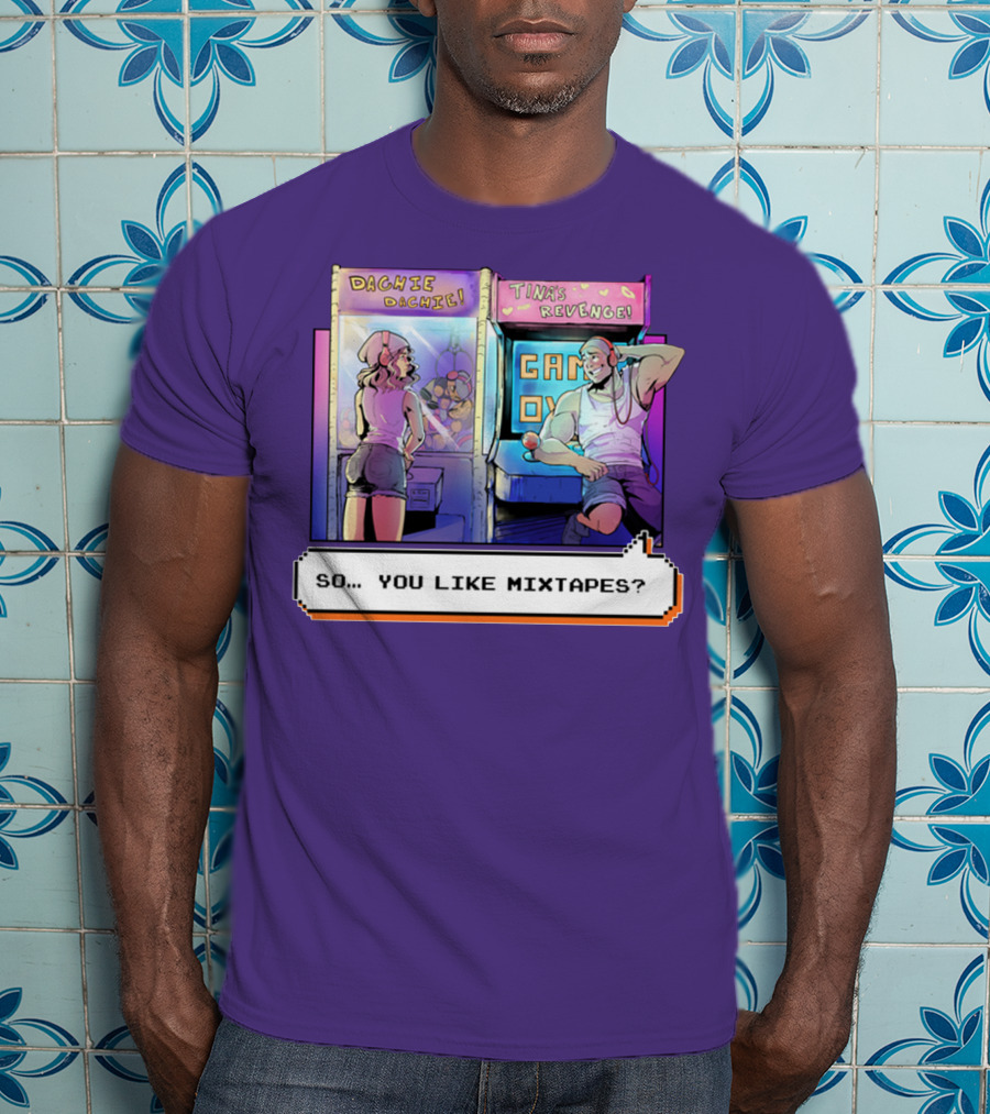 Dachie Dachie Tini's Revenge So You Like Mixtapes Arcade T-Shirt