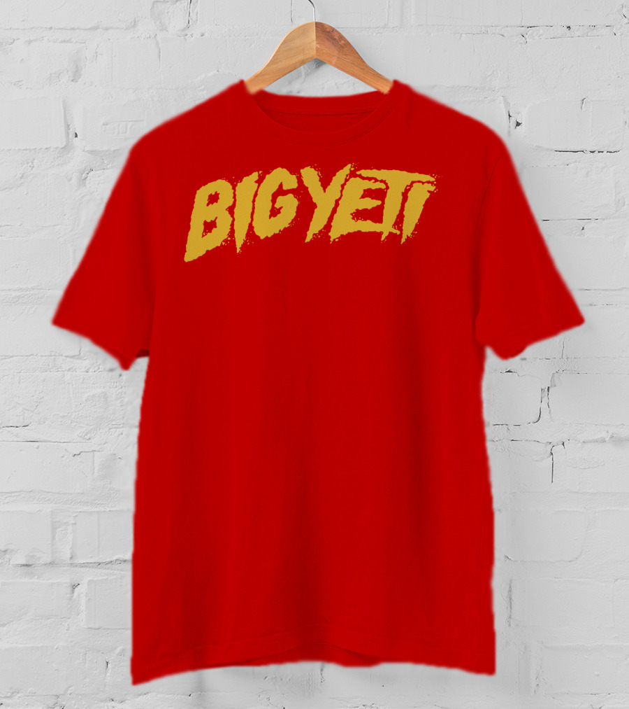 BIG YETI Red T-Shirt