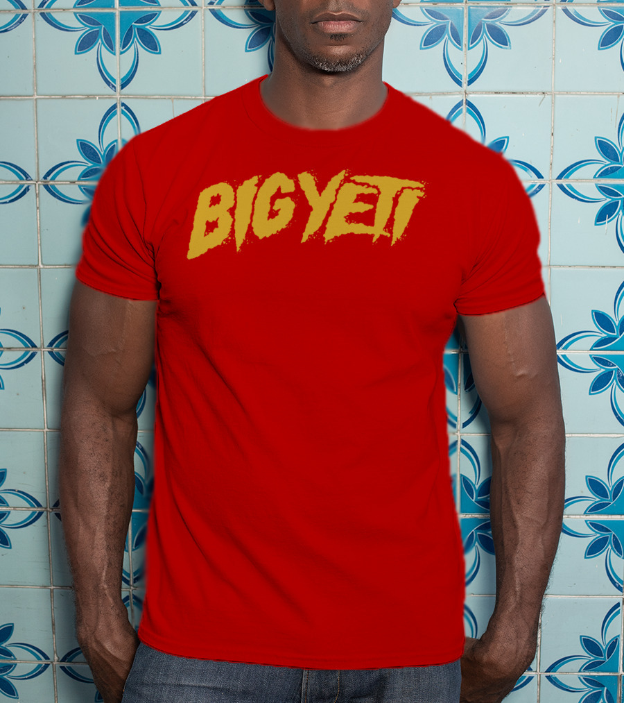 BIG YETI Red T-Shirt