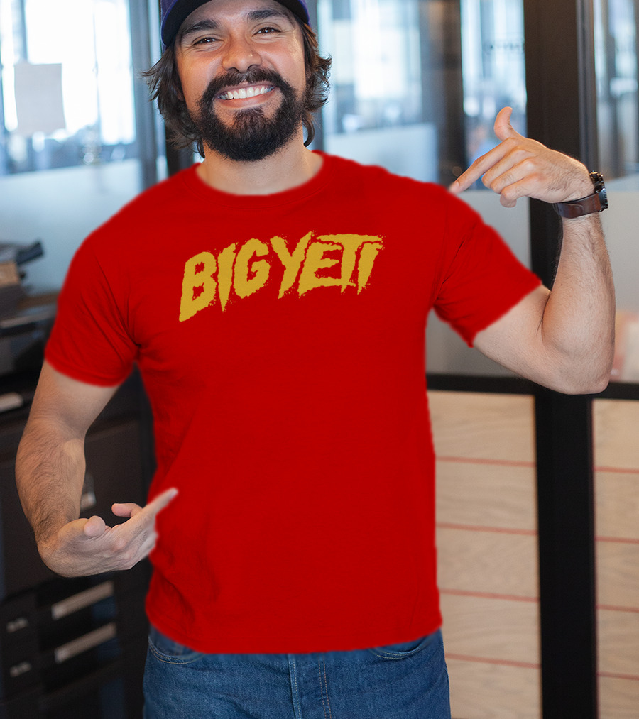 BIG YETI Red T-Shirt