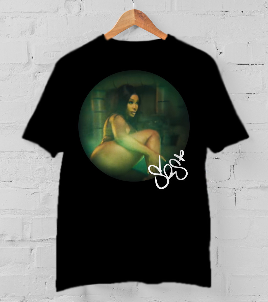 SZA SOS Rounded Dark T-Shirt