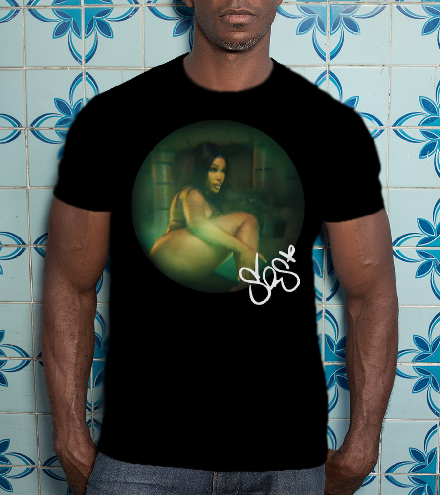 SZA SOS Rounded Dark T-Shirt