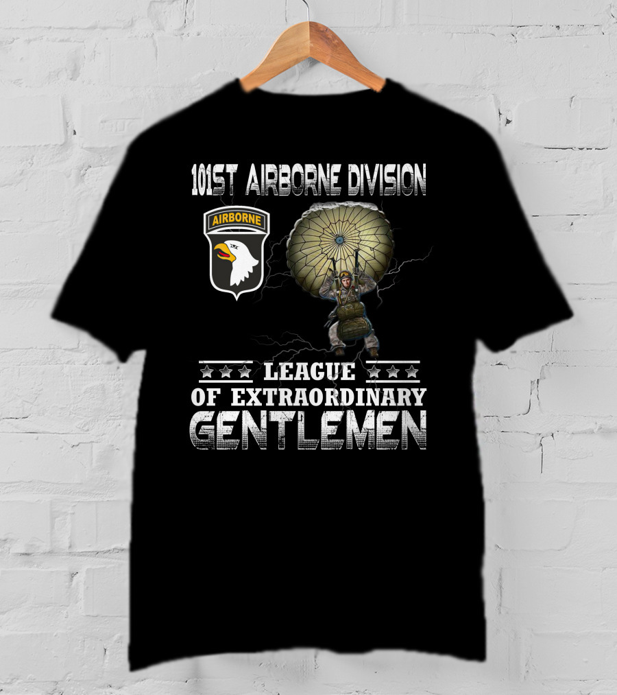 101St Airborne Division League Of Extraordinary Gentlemen T-Shirt
