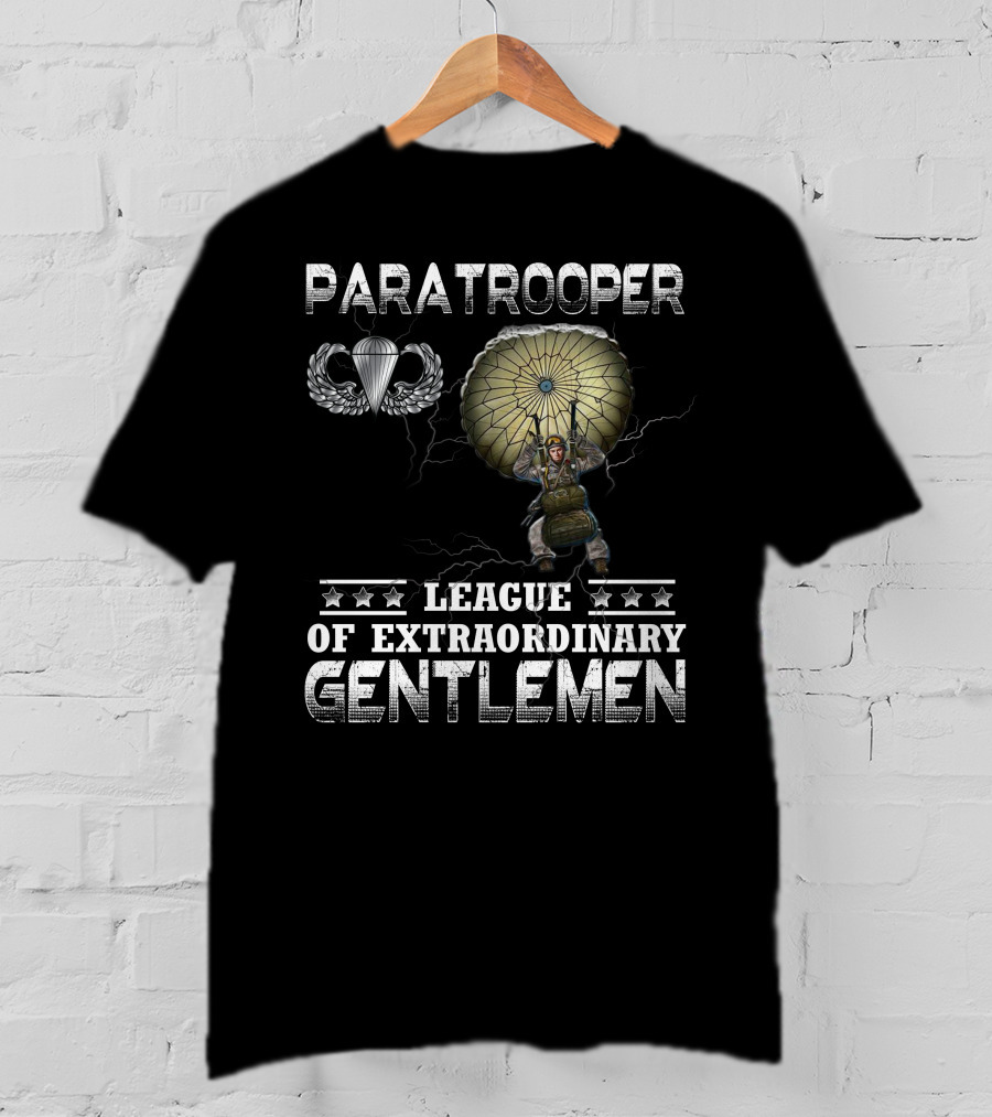 Paratrooper League Of Extraordinary Gentlemen T-Shirt