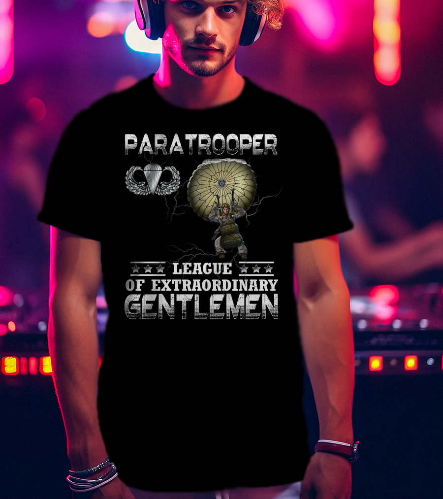Paratrooper League Of Extraordinary Gentlemen T-Shirt