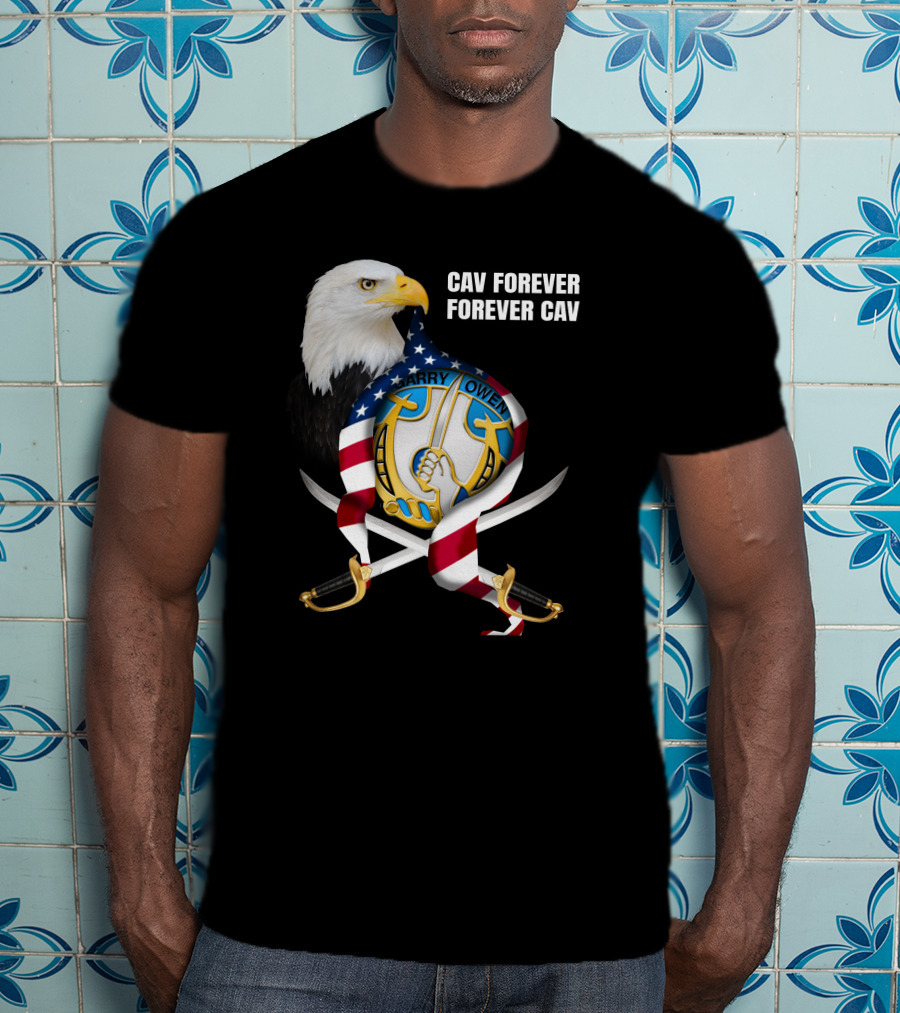 Cav Forever Eagle T-Shirt
