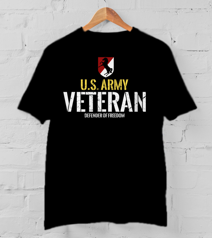 U.s. Army Veteran Defender Of Freedom T-Shirt