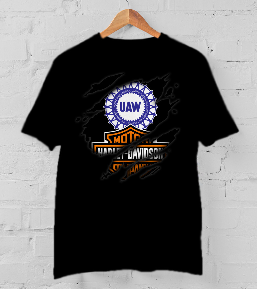 Uaw Harley Davidson Motor Company T-Shirt