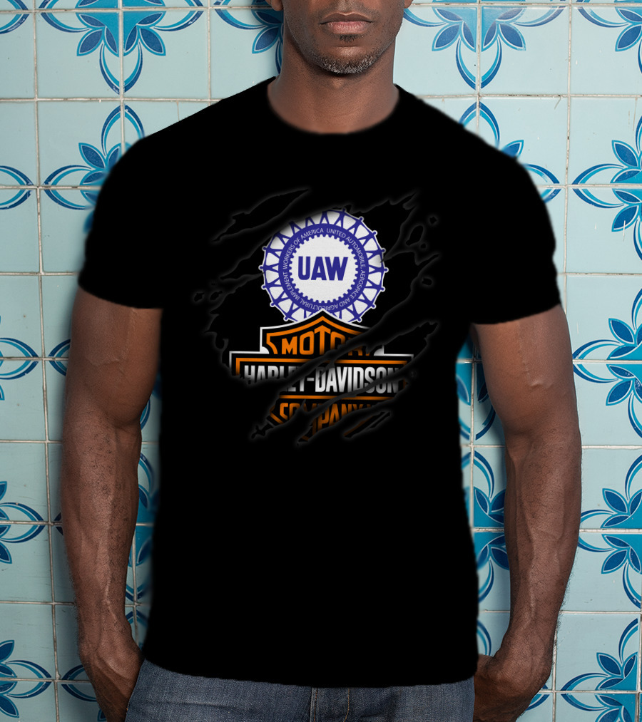 Uaw Harley Davidson Motor Company T-Shirt