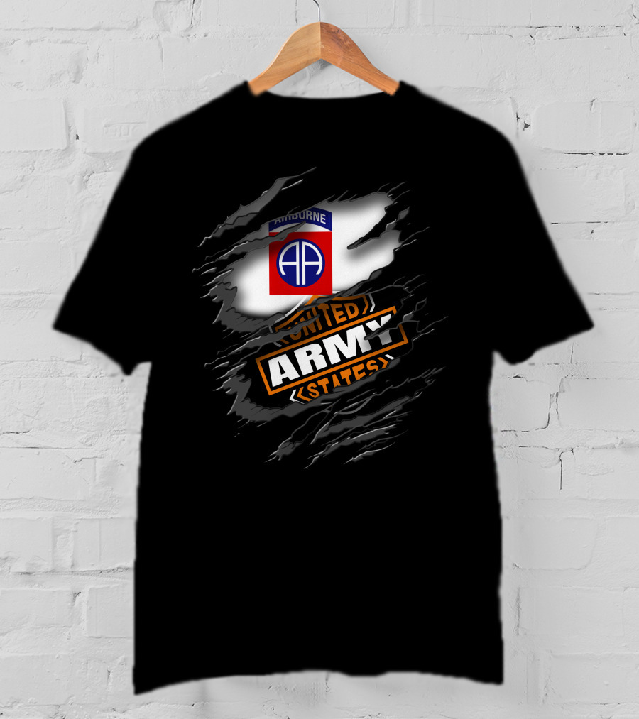Airborne 82Nd Division United States Army T-Shirt
