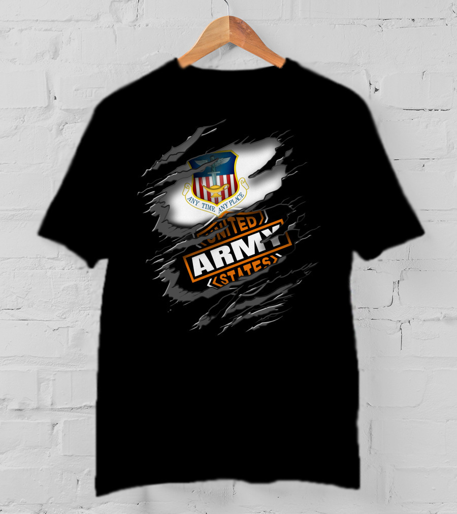 Any Time Any Place United States Army T-Shirt