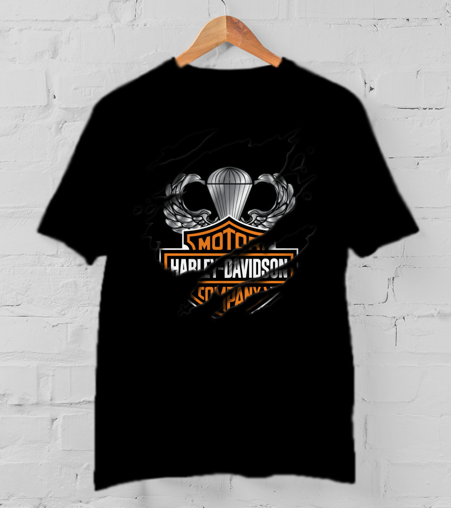 Harley Davidson Motor Company Parachute T-Shirt