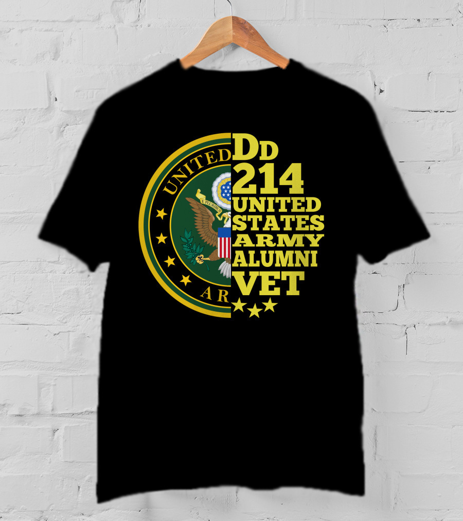 United States Army Alumni Vet Dd 214 T-Shirt