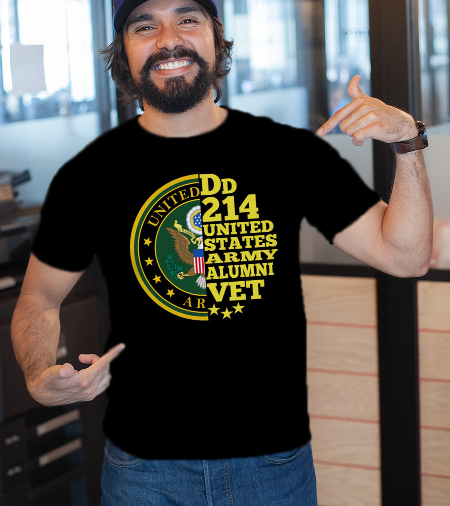 United States Army Alumni Vet Dd 214 T-Shirt