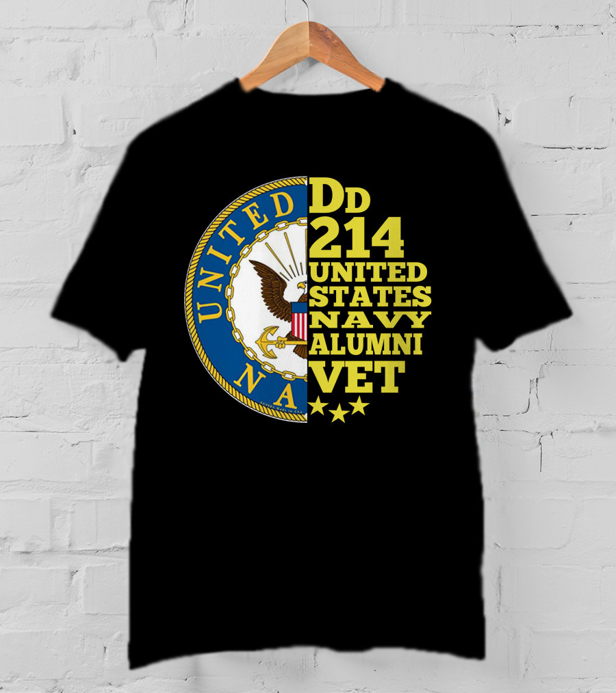 Dd 214 United States Navy Alumni Vet T-Shirt