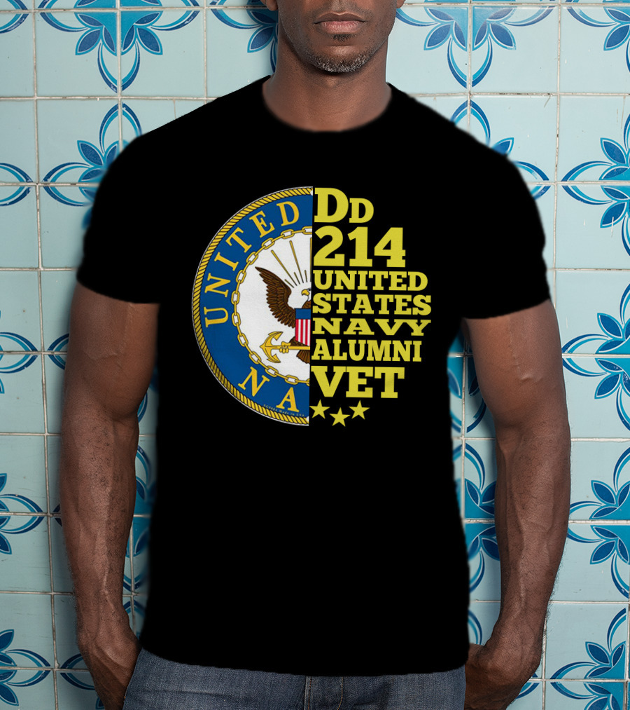 Dd 214 United States Navy Alumni Vet T-Shirt